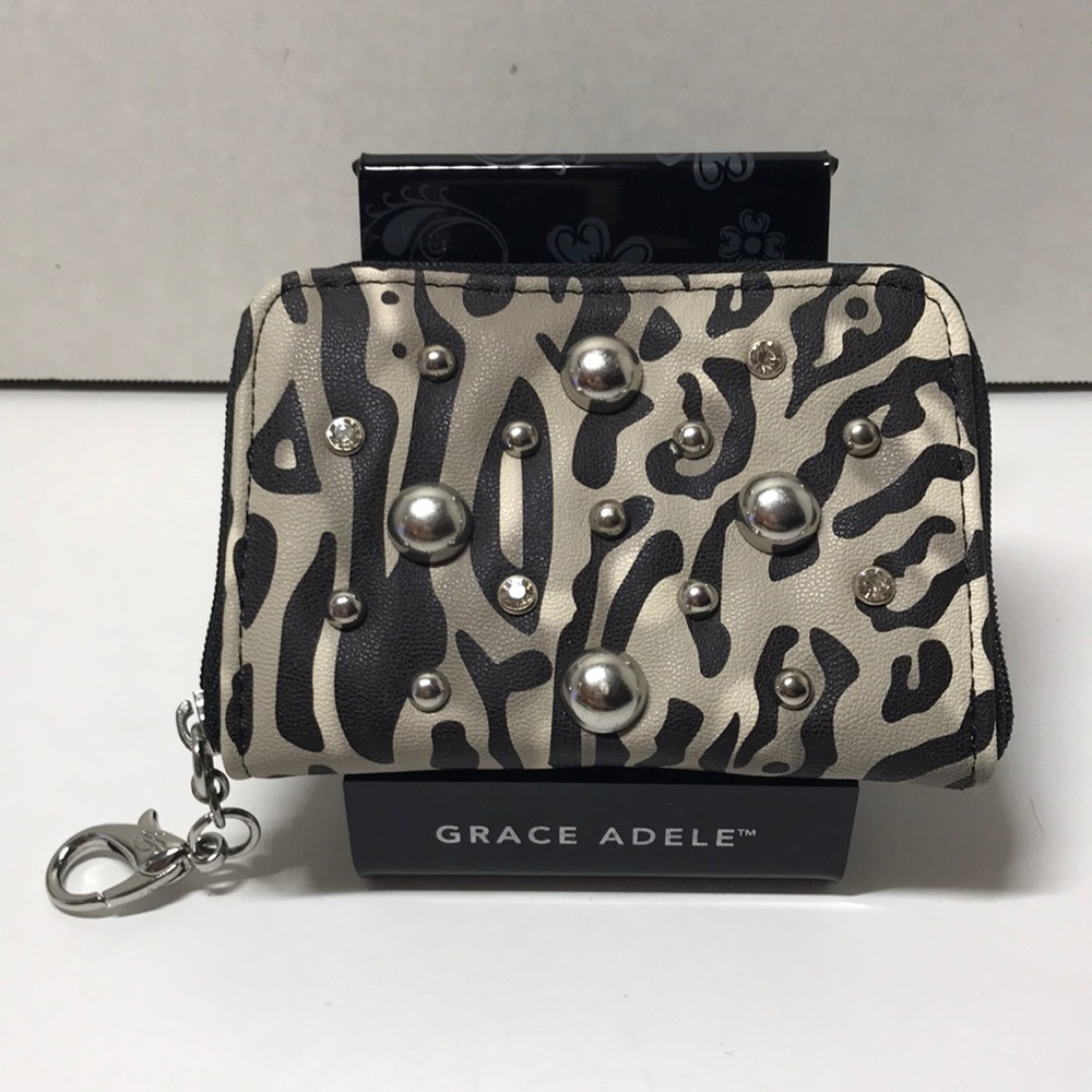 Grace Adele Purselet Stud Card Case